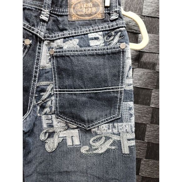 FUBU boys Graffiti Jeans size‎ 8 - Picture 3 of 8